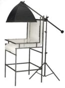 24 Shooting Table Kit with Floor Stand and Three Light LED Softboxes