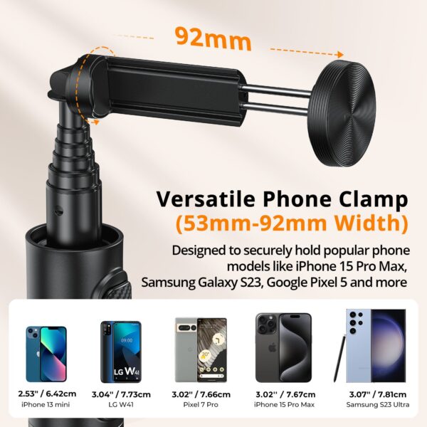 StickPro 62 Phone Tripod Selfie Stick - Image 7