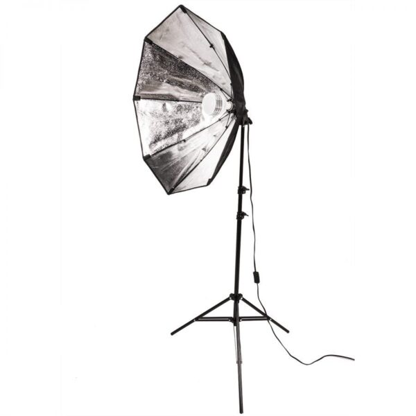 OctaBella 1500W 3-Light Softbox LED Light Kit - Image 2