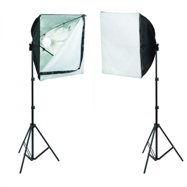 BellaBox 1000 2-Light Softbox LED Light Kit - Image 4