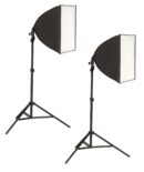 24 Floor Stand Shooting Table with Two LED Softbox Lights